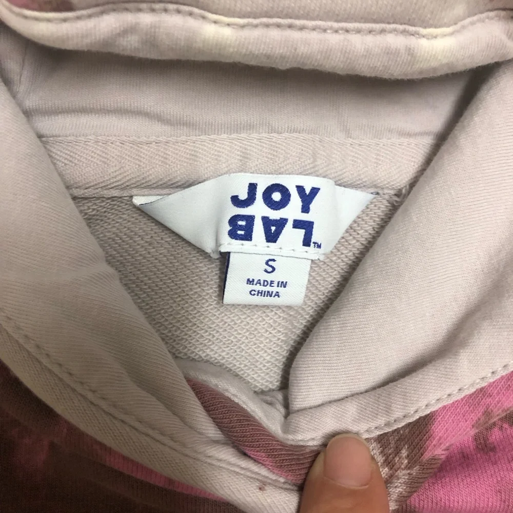 JoyLab Tie Dye Hooded Sweatshirt Size S Women